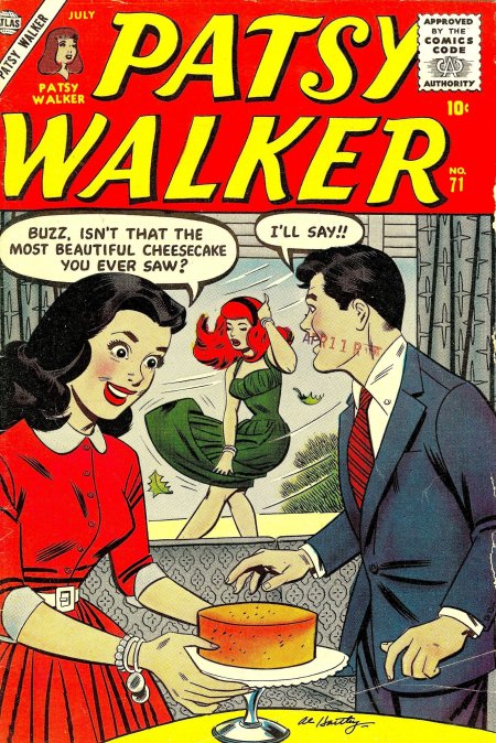 Patsy Walker #71 (1957) | Atlas Tales Cover Image