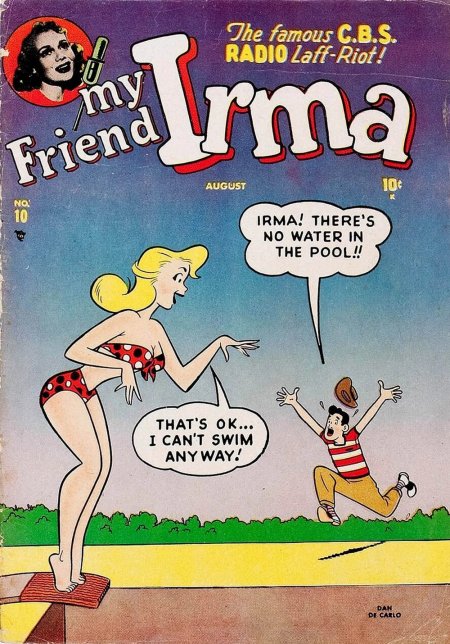 My Friend Irma #10 (1951) | Atlas Tales Cover Image