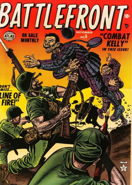 Battlefront #6 (1952) | Atlas Tales Cover Image
