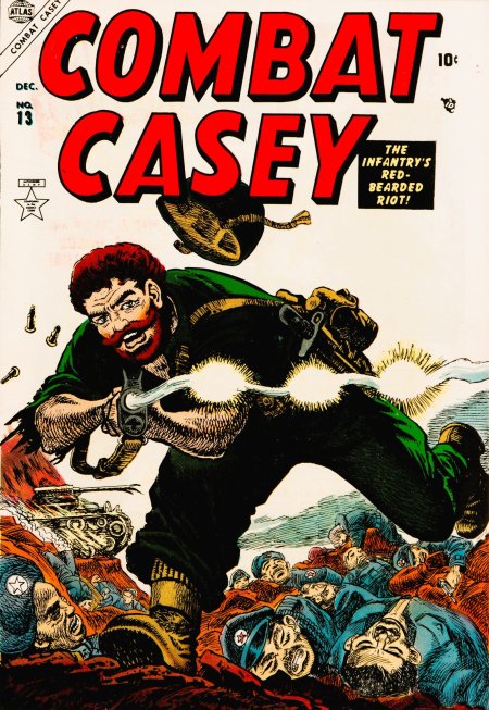 Combat Casey #13 (1953) | Atlas Tales Cover Image