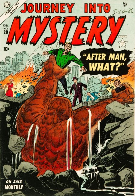 Journey Into Mystery #20 (1954) | Atlas Tales Cover Image