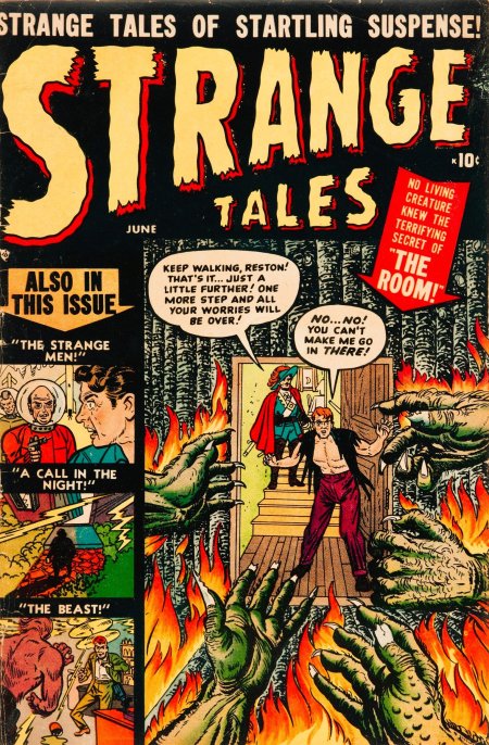 Strange Tales #1 (1951) | Atlas Tales Cover Image