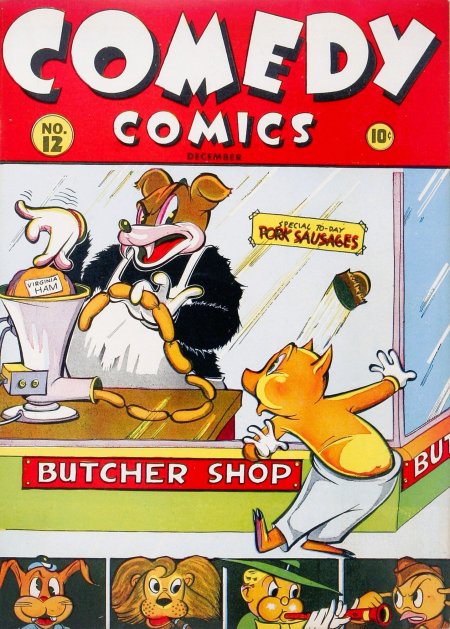 Comedy Comics #12 (1942) | Atlas Tales Cover Image