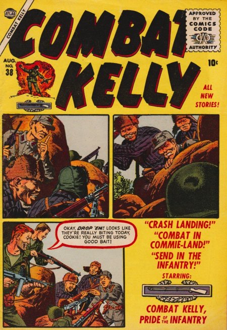 Combat Kelly #38 (1956) | Atlas Tales Cover Image