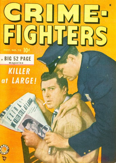 Crimefighters #10 (1949) | Atlas Tales Cover Image
