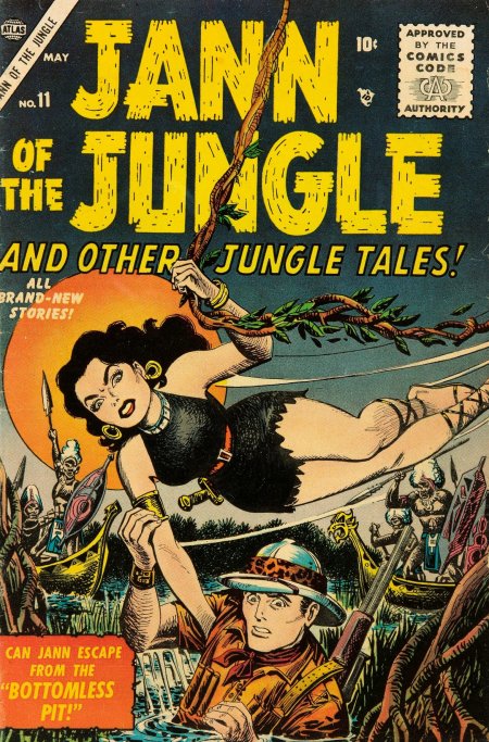 Jann of the Jungle #11 (1956) | Atlas Tales Cover Image