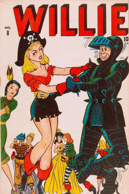 Willie Comics #8 (1947) | Atlas Tales Cover Image