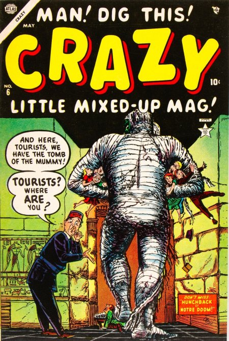 Crazy #6 (1954) | Atlas Tales Cover Image