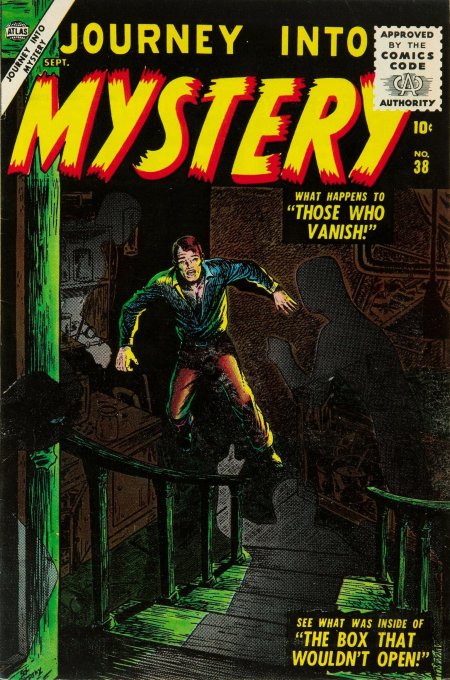 Journey Into Mystery #38 (1956) | Atlas Tales Cover Image