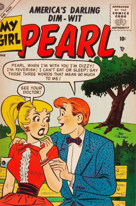 My Girl Pearl #2 (1955) | Atlas Tales Cover Image