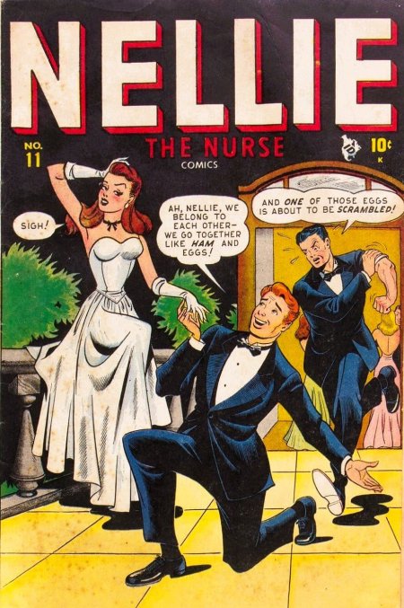 Nellie the Nurse #11 (1948) | Atlas Tales Cover Image