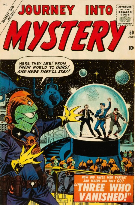 Journey Into Mystery #50 (1959) | Atlas Tales Cover Image