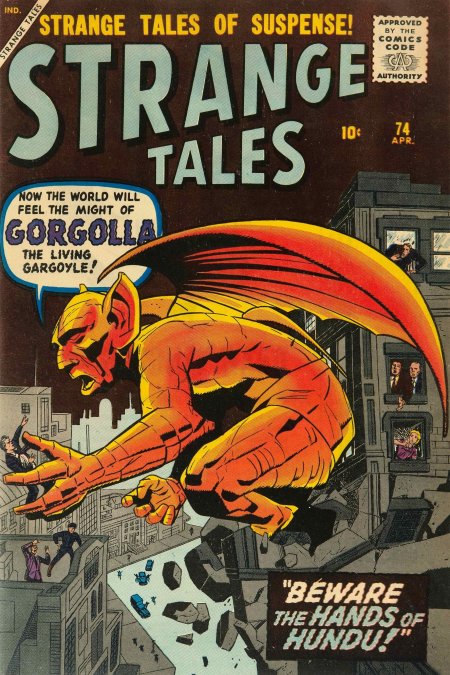 Strange Tales #74 (1960) | Atlas Tales Cover Image