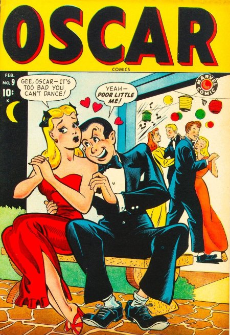 Oscar Comics #9 (1949) | Atlas Tales Cover Image