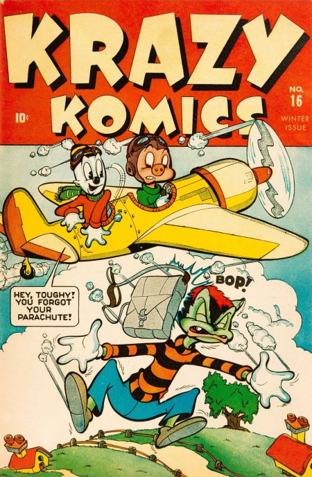 Krazy Komics #16 (1944) | Atlas Tales Cover Image