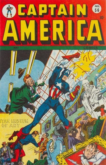Captain America Comics #56 (1946) | Atlas Tales Cover Image