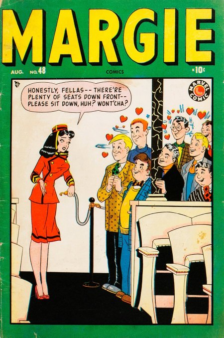 Margie Comics #48 (1949) | Atlas Tales Cover Image