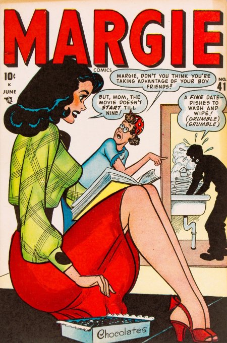 Margie Comics #41 (1948) | Atlas Tales Cover Image