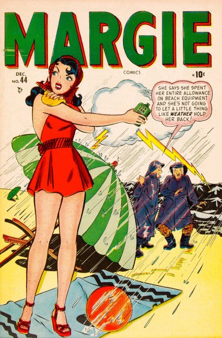 Margie Comics #44 (1948) | Atlas Tales Cover Image