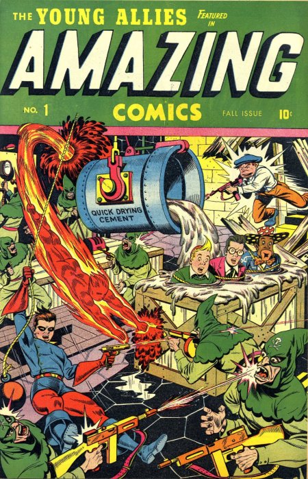 Amazing Comics #1 (1944) | Atlas Tales Cover Image