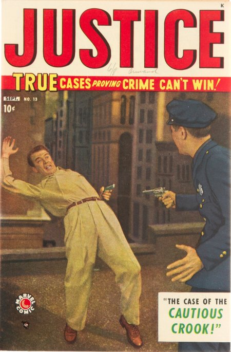 Justice #13 (1949) | Atlas Tales Cover Image