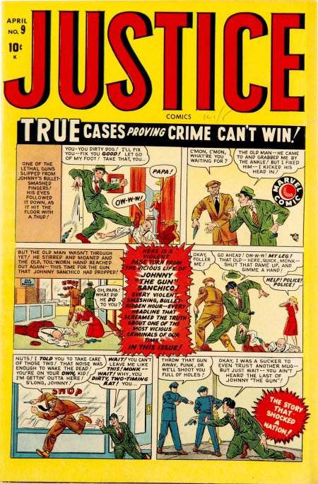 Justice #9 (1949) | Atlas Tales Cover Image