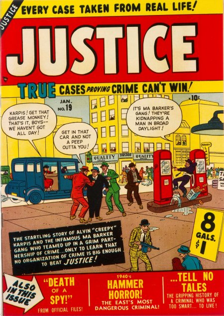 Justice #19 (1951) | Atlas Tales Cover Image