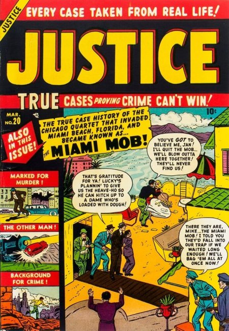 Justice #20 (1951) | Atlas Tales Cover Image