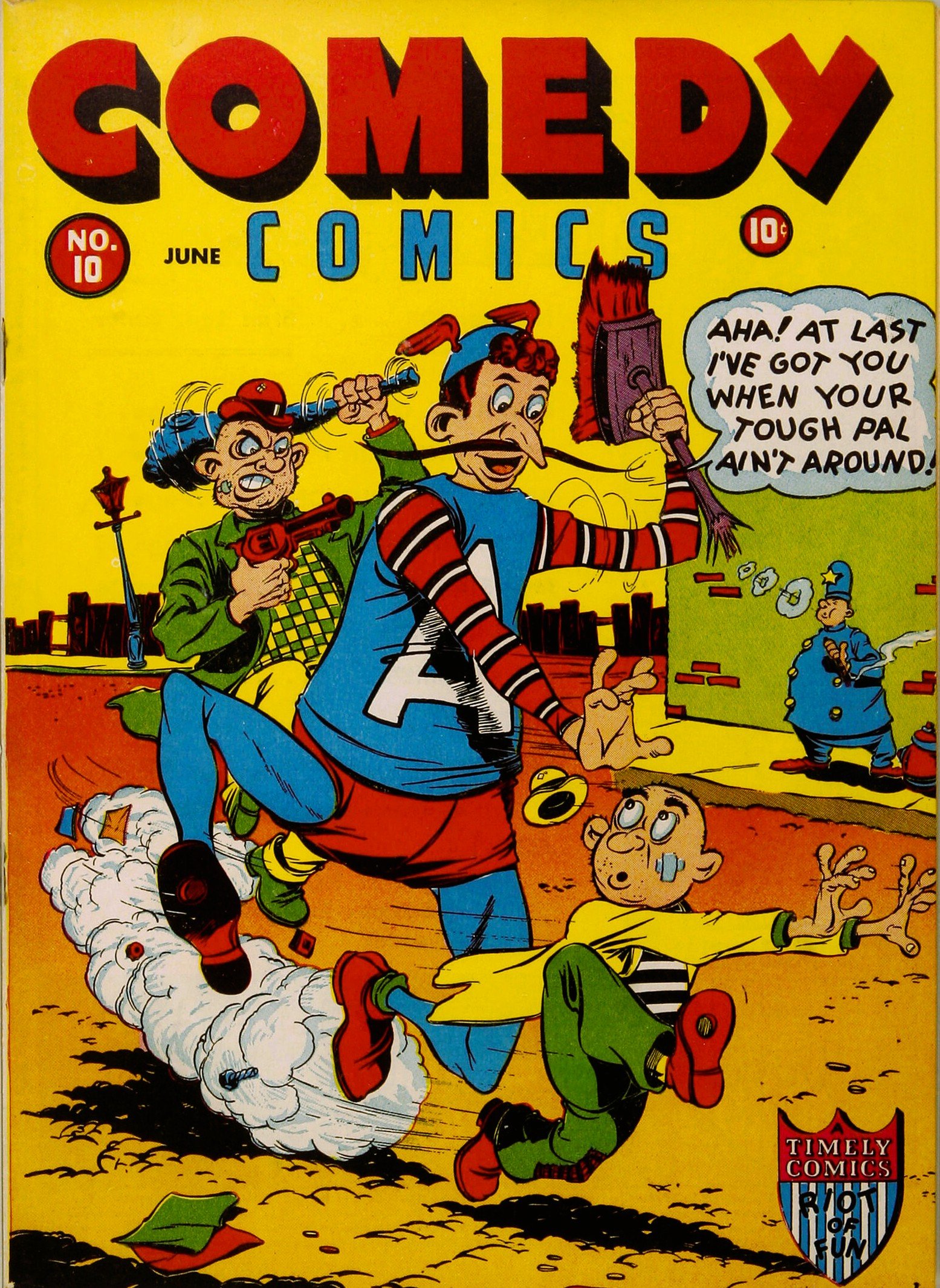 Comedy Comics 10 Cover Image