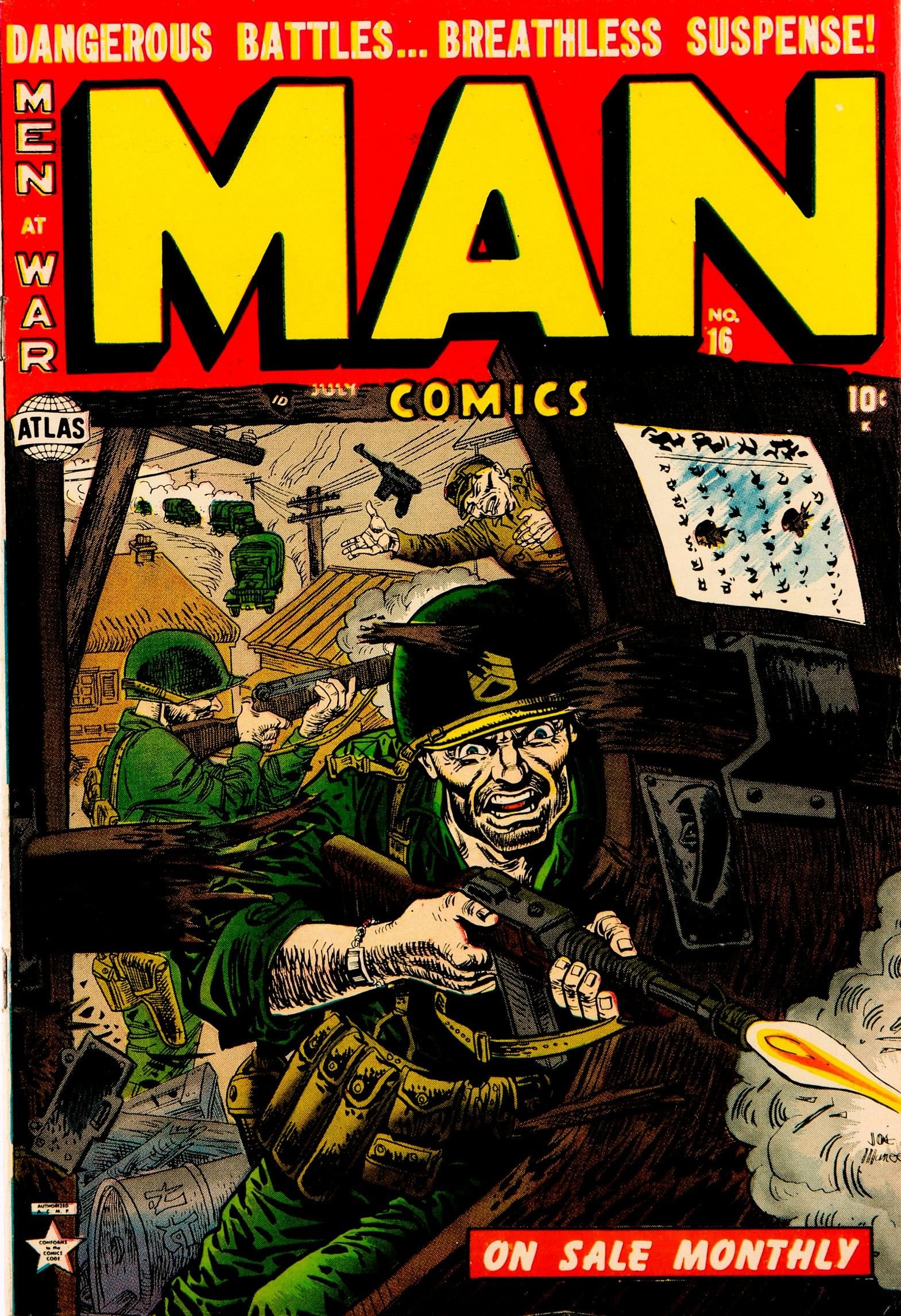 Man Comics 16 Cover Image