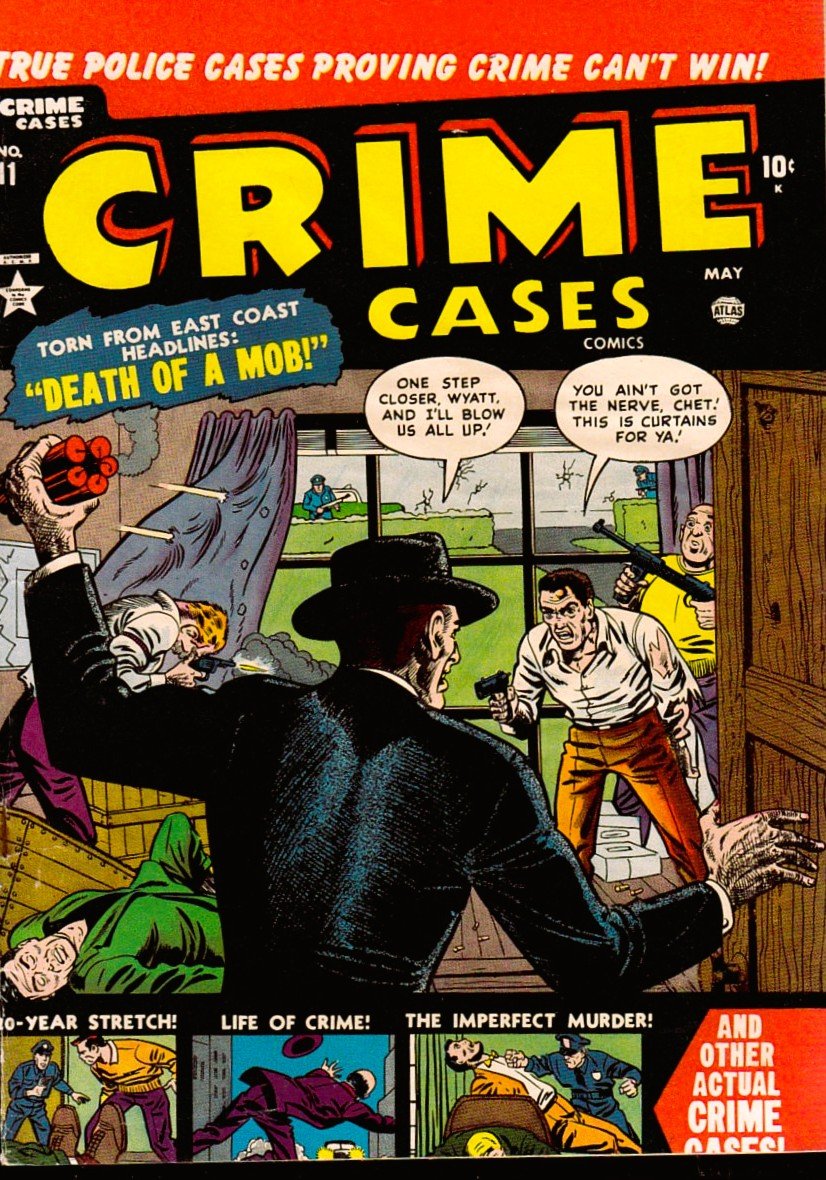 Crime Cases Comics 11 Cover Image