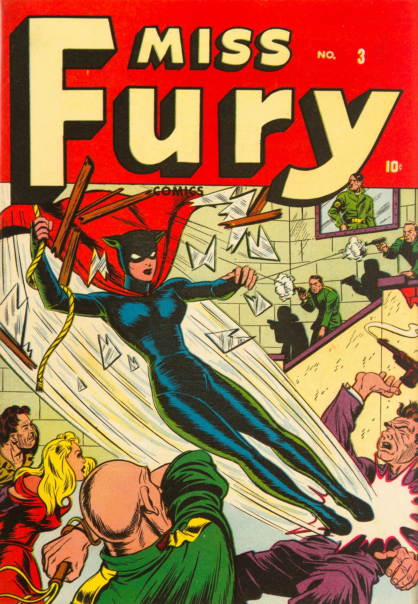 Miss Fury Comics 3 Cover Image