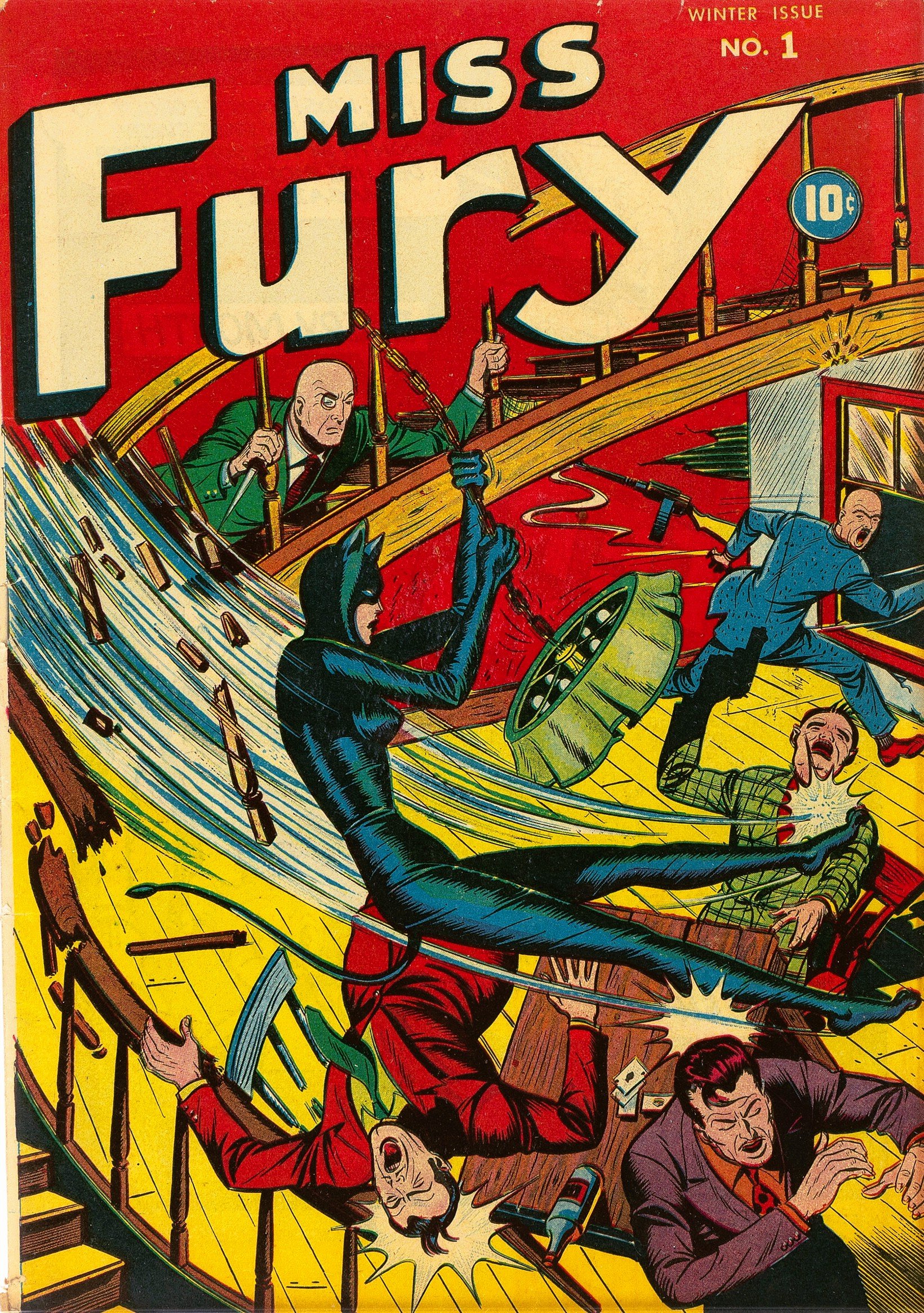 Miss Fury Comics 1 Cover Image