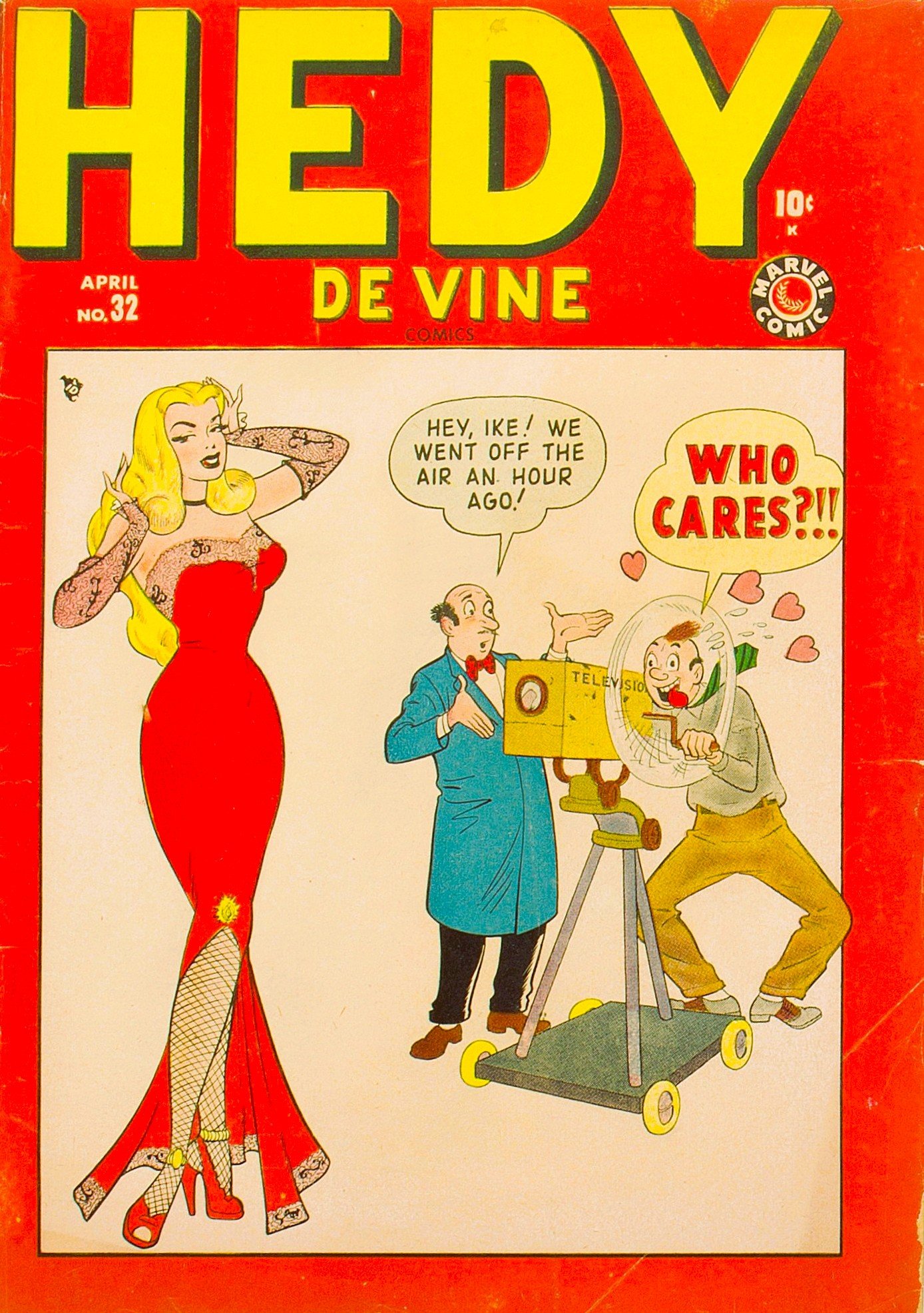 Hedy De Vine Comics 32 Cover Image