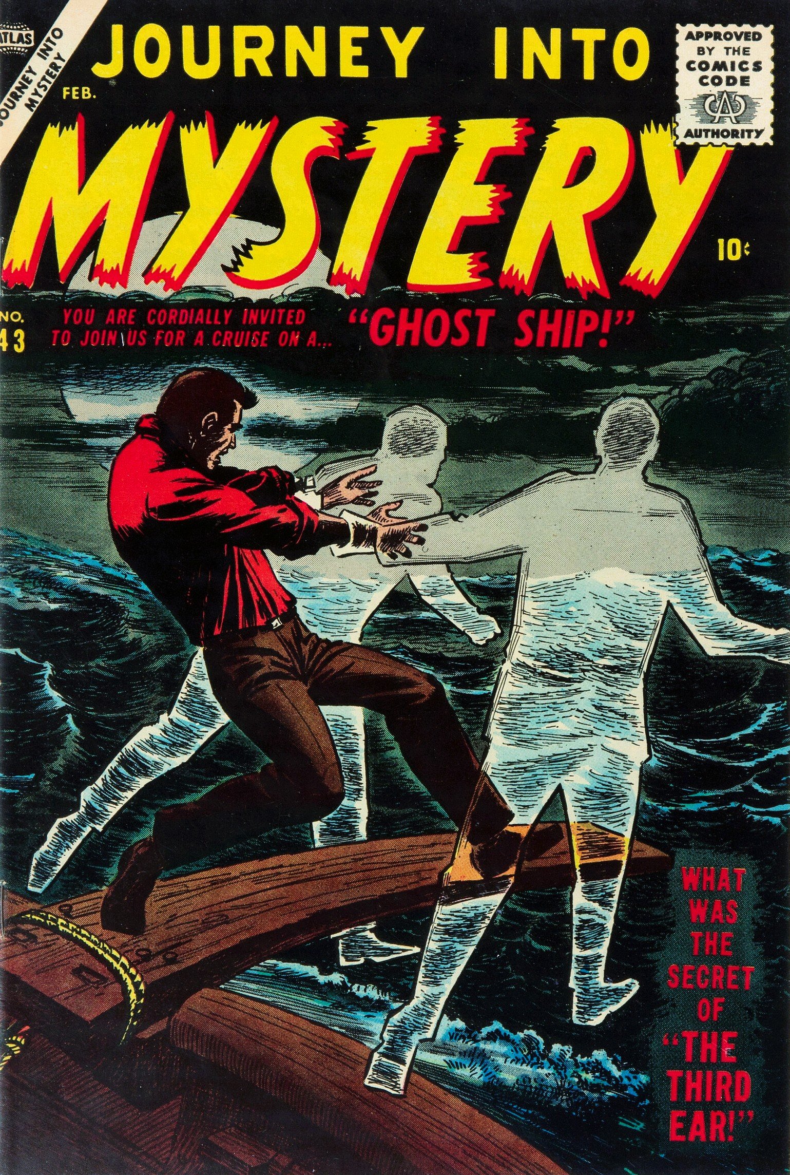 Journey Into Mystery 43 Cover Image