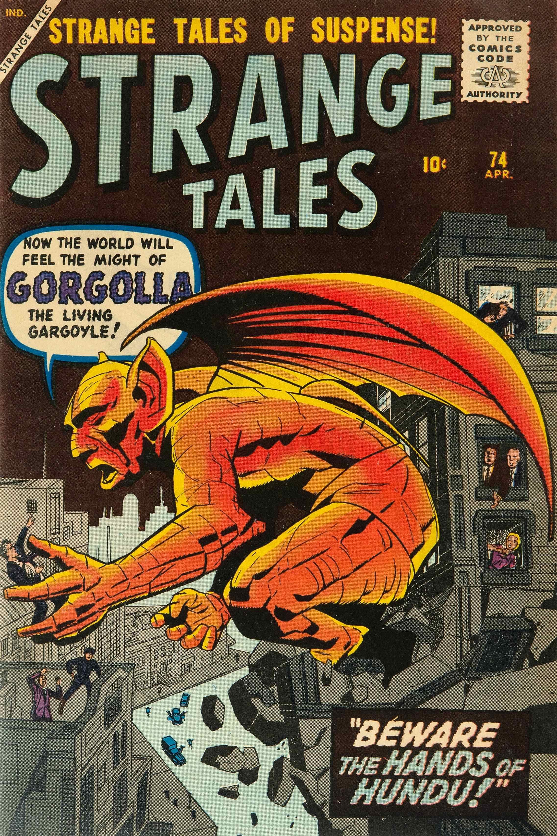 Strange Tales 74 Cover Image