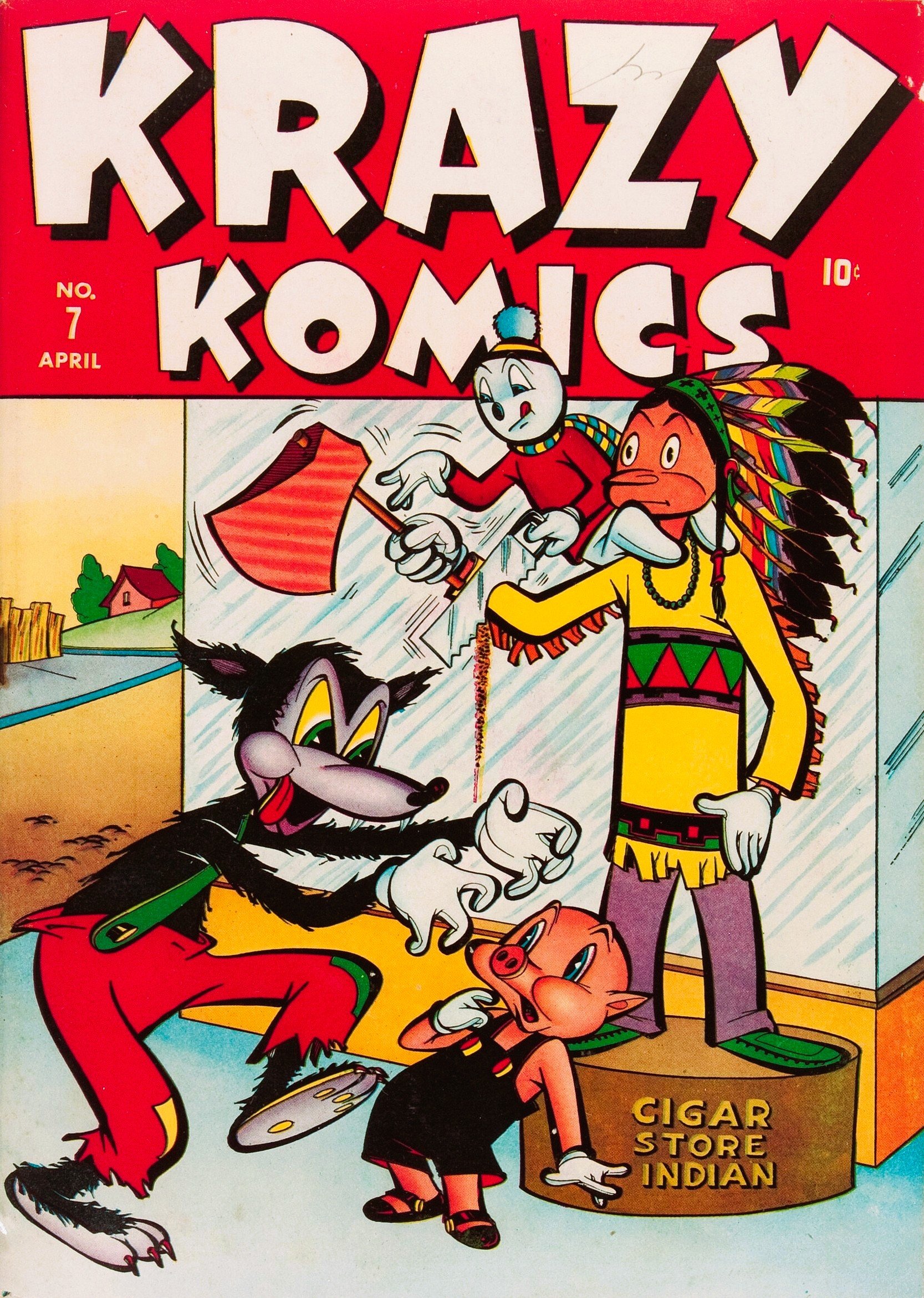 Krazy Komics 7 Cover Image