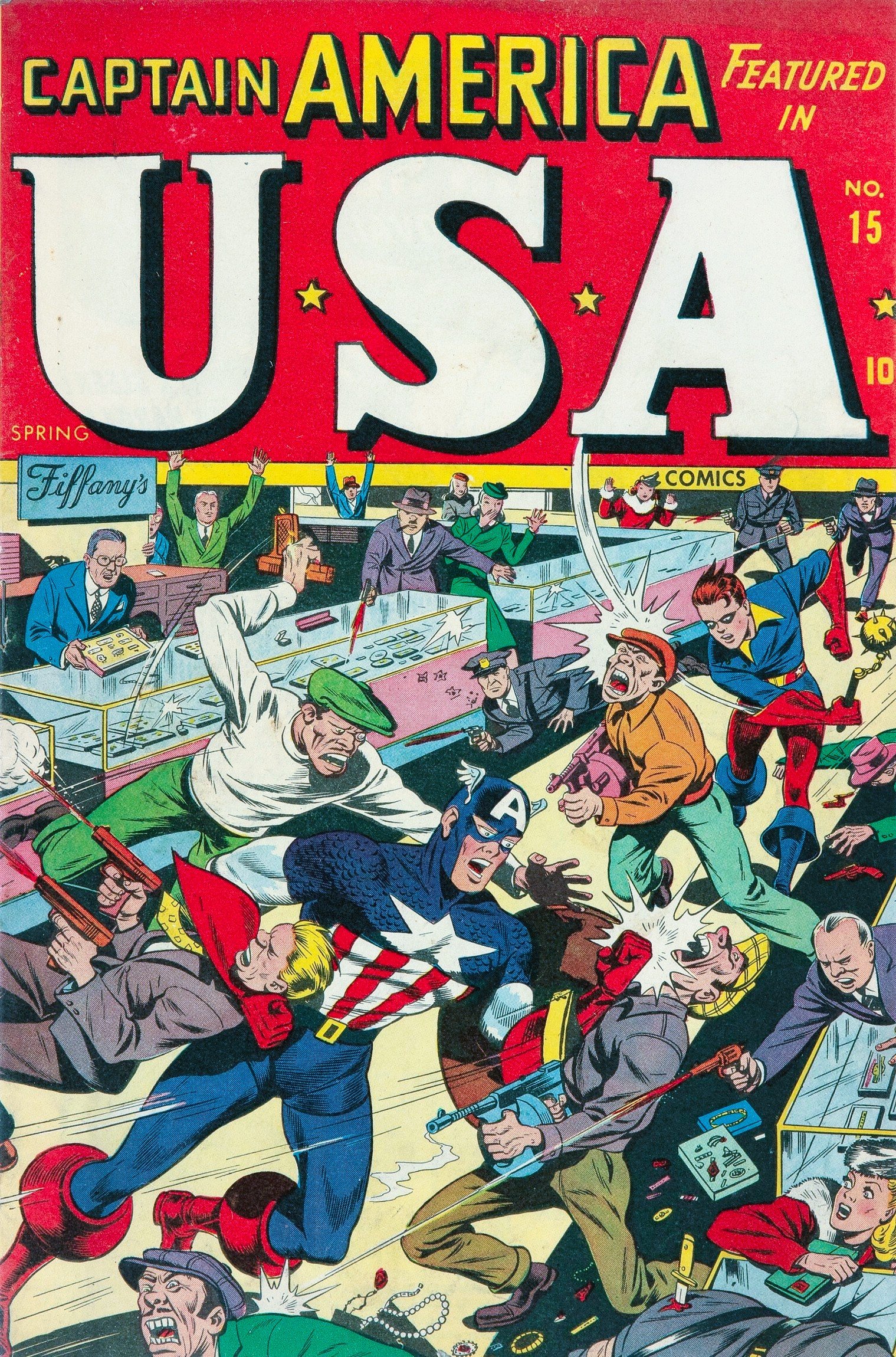 USA Comics 15 Cover Image