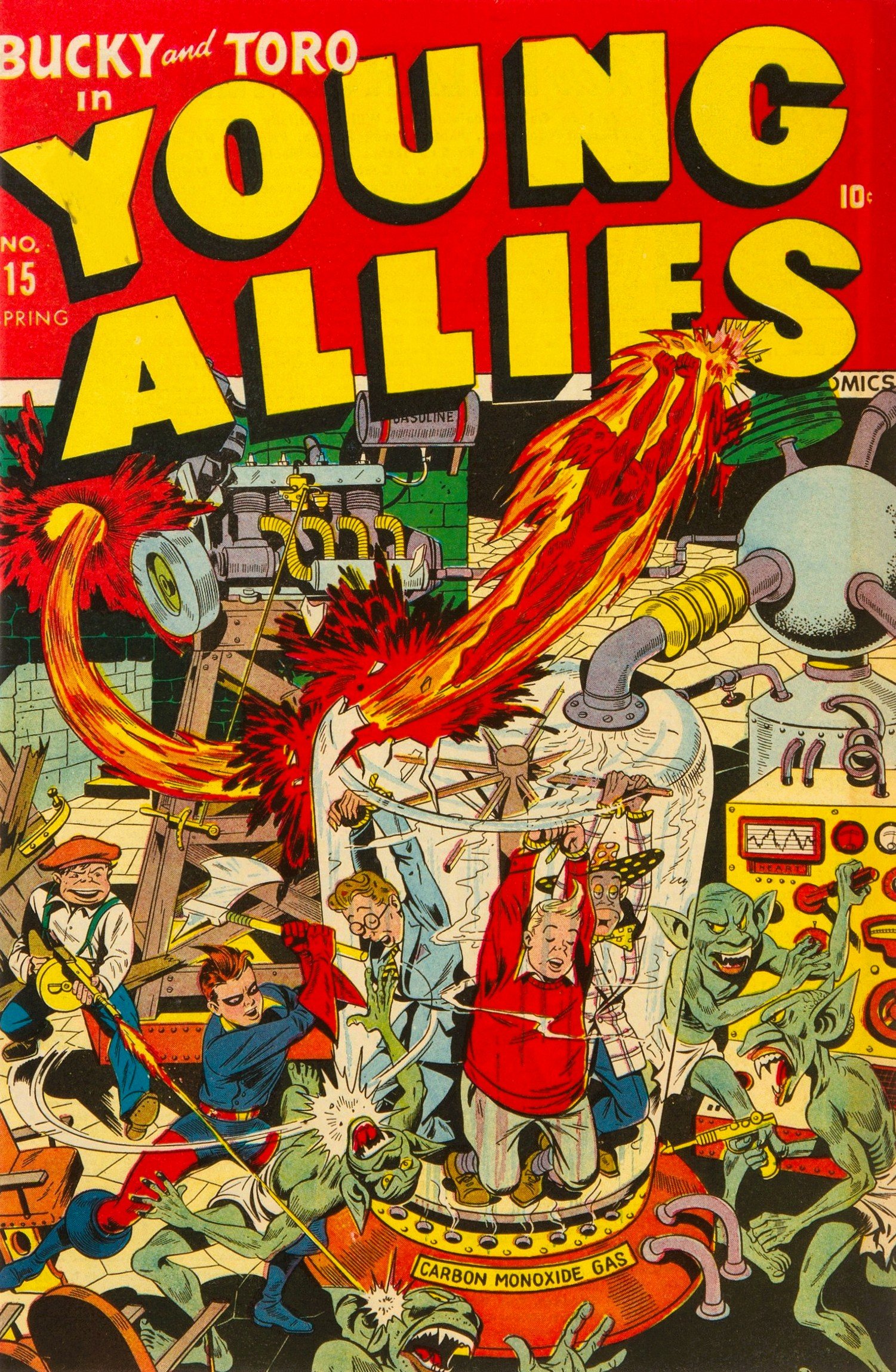 Young Allies Comics 15 Cover Image