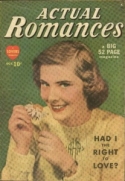 Actual Romances #1