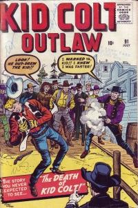 Kid Colt Outlaw 91