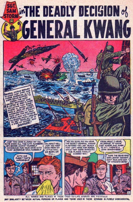 The Deadly Decision of General Kwang story scan