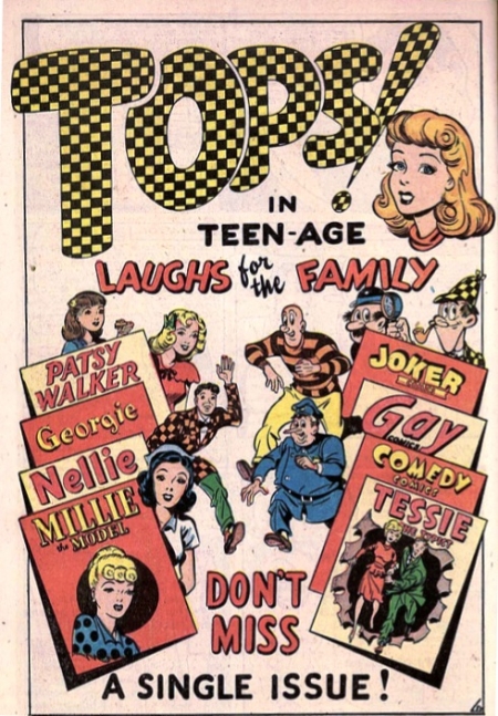  Tops! In Teen-Age Laughs For The Family Page 1