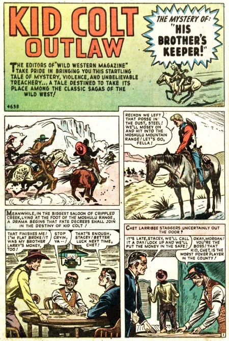 4638 His Brother's Keeper! story scan