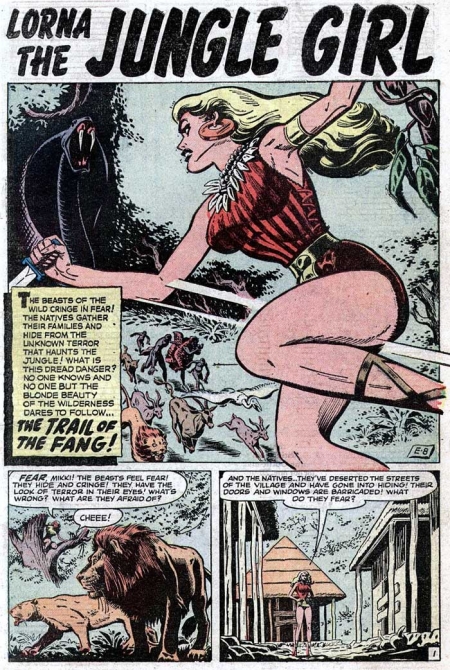 E-8 The Trail of the Fang! story scan