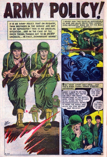 B-534 Army Policy! story scan