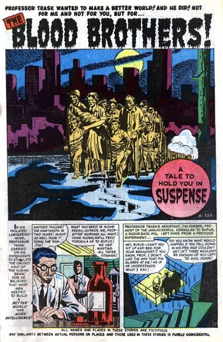 A-738 The Blood Brothers! story scan