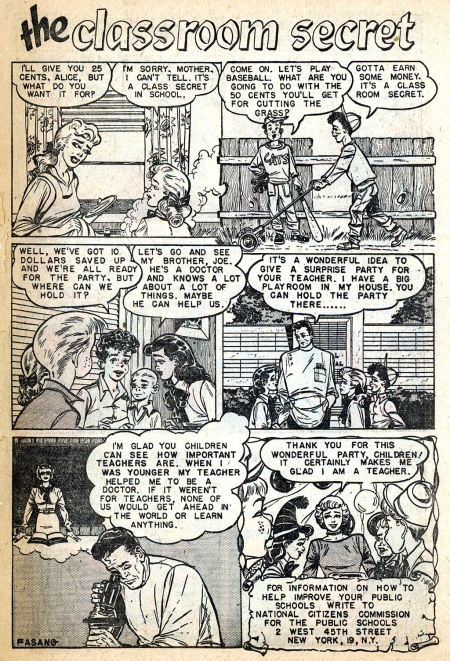 The Classroom Secret story scan