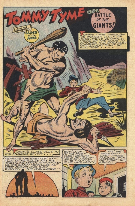 Battle of the Giants! story scan