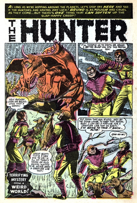 D-100 The Hunter story scan